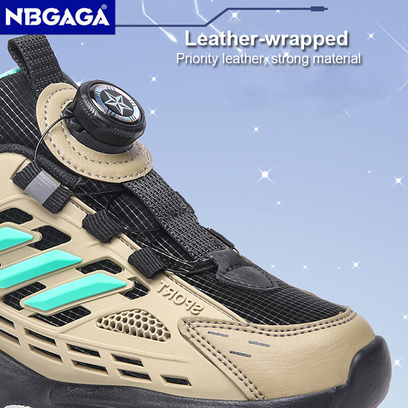 Bērnu ikdienas apavi Plakani, ērti pastaigu apavi bērniem Zēniem meitenēm Skolas skriešanas čības PU ādas sporta apavi