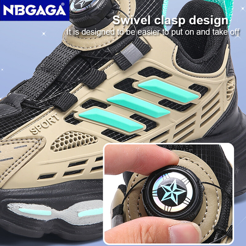 Bērnu ikdienas apavi Plakani, ērti pastaigu apavi bērniem Zēniem meitenēm Skolas skriešanas čības PU ādas sporta apavi