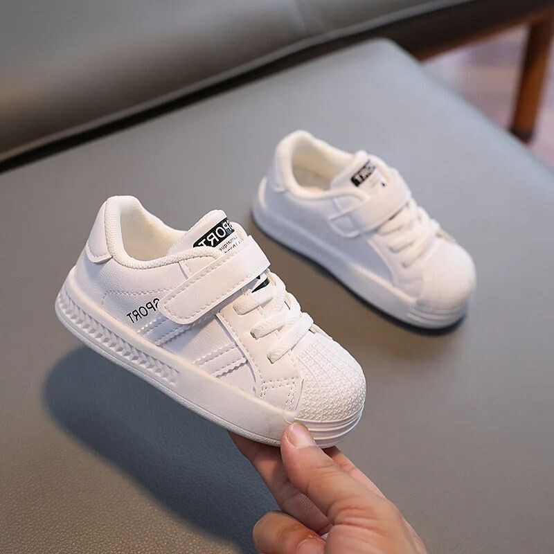 Bērnu kedas Elpojošas Bērnu Apavi Skriešanai Neslīdoša Mīksta Zole Zēni Meitenes Ikdienas apavi Bērnu Apavi Galvas Plate Sporta Apavi