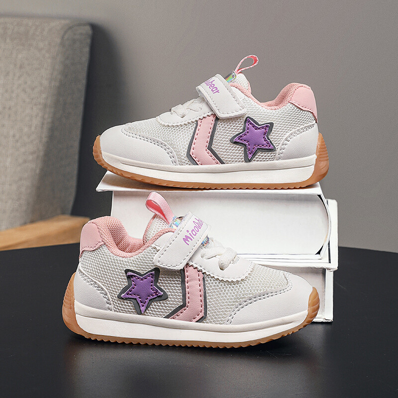 Veličina 21-30 Dječje tenisice Dječje osvjetljenje Dječje zračne mrežaste cipele za slobodno vrijeme Mekani potplat Slatke cipele za hodanje za malu djecu