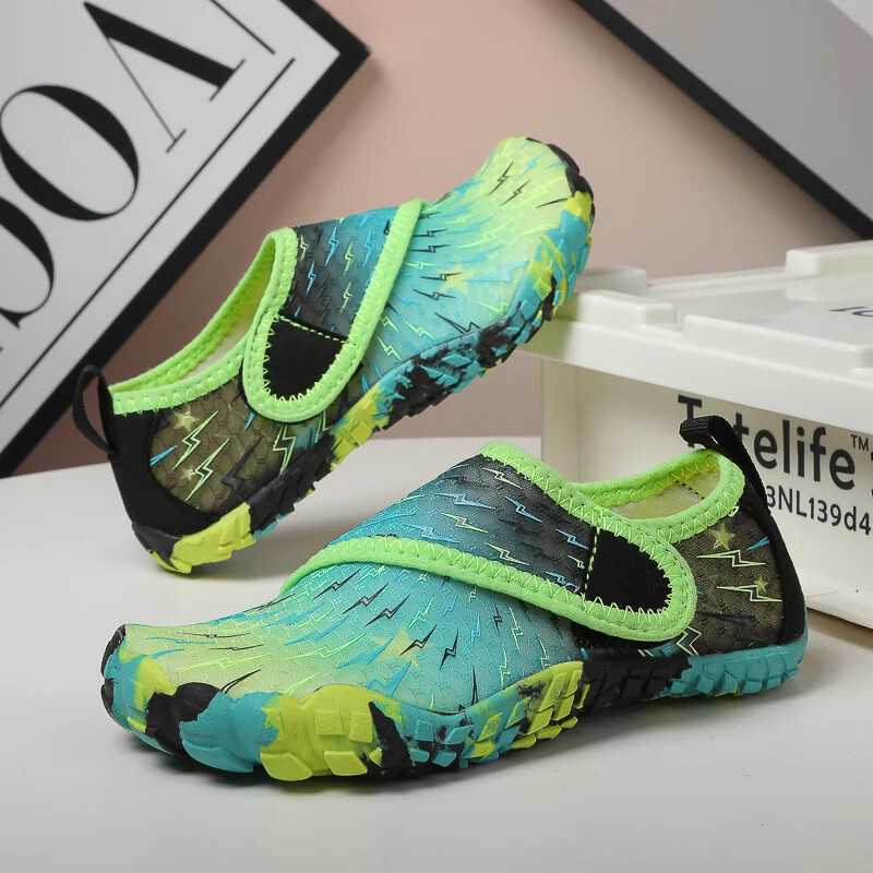 Āra bērnu pludmales apavi Vecāku un bērnu apavi Basām kājām Peldēšanai Ātri žūstoši snorkelēšanas apavi brišanai iekštelpu fitnesa apavi