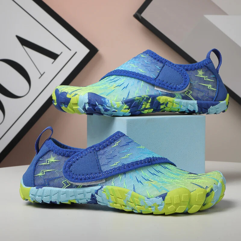 Āra bērnu pludmales apavi Vecāku un bērnu apavi Basām kājām Peldēšanai Ātri žūstoši snorkelēšanas apavi brišanai iekštelpu fitnesa apavi