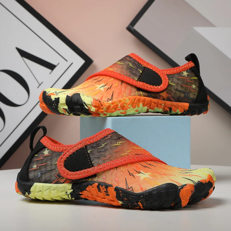 Āra bērnu pludmales apavi Vecāku un bērnu apavi Basām kājām Peldēšanai Ātri žūstoši snorkelēšanas apavi brišanai iekštelpu fitnesa apavi