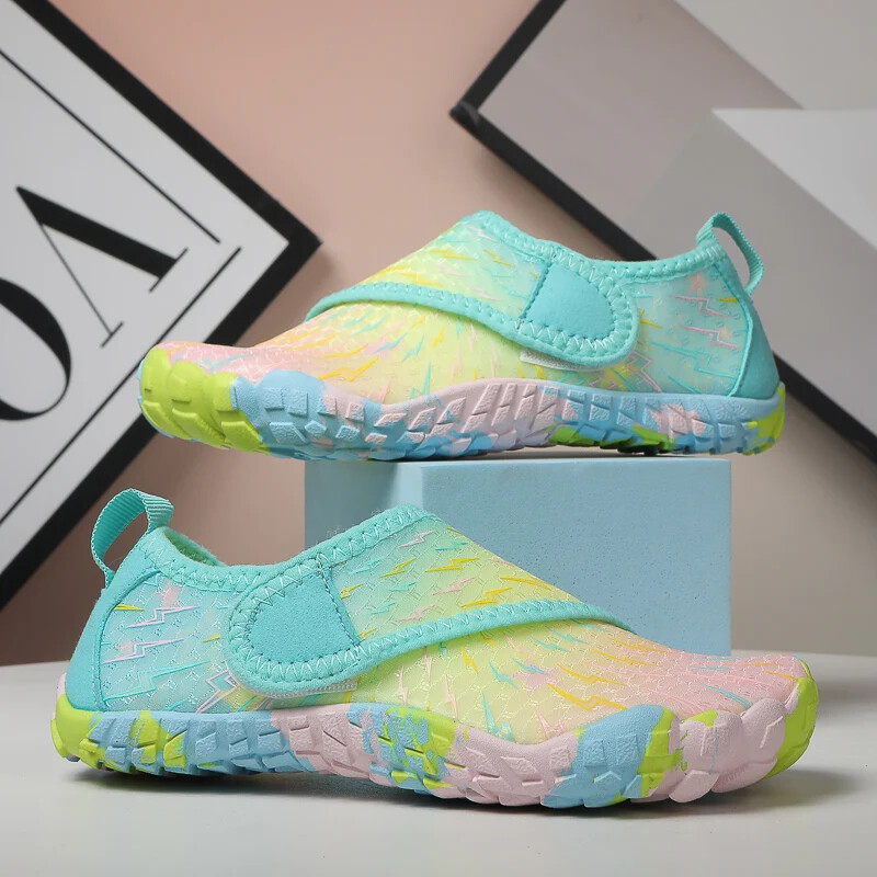 Āra bērnu pludmales apavi Vecāku un bērnu apavi Basām kājām Peldēšanai Ātri žūstoši snorkelēšanas apavi brišanai iekštelpu fitnesa apavi