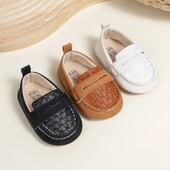 KIDSUN Baby Girls Boys Klasikiniai Loafers Kūdikių Oksfordo Suknele Batai Prewalker Minkšti Slip On Moccasin Lovytės plokščiapadžiai naujagimių batai
