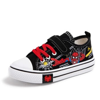 Disney Παιδικά Παπούτσια από καμβά Spiderman Boys Sneakers Αντιολισθητικά Μαθητικά Παπούτσια Παιδικά Παπούτσια εξωτερικού χώρου με μαλακό κάτω μέρος Αθλητικά παπούτσια