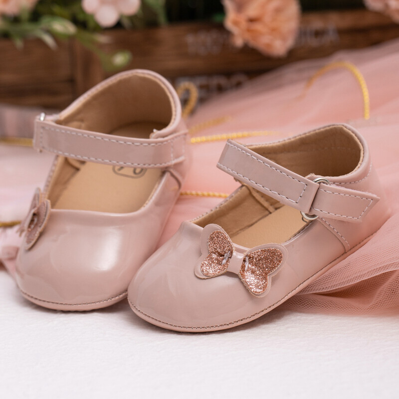 Meckior Baby Girl Kurpes Jaundzimušo PU ādas Bowknot Kleita Zīdaiņiem Gumijas Neslīdoši Toddler First Walker Baby Kurpes meitenēm