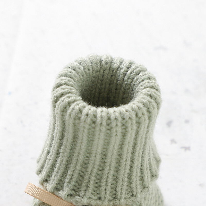 Jaundzimušajiem zēniem meitenēm iekštelpu grīdas zeķes kurpes 0–18 m, neslīdoši, mīksta apakša, pirmie apavi 0–18 m zīdaiņiem, neturāli, cieti, adīti priekšgājēji