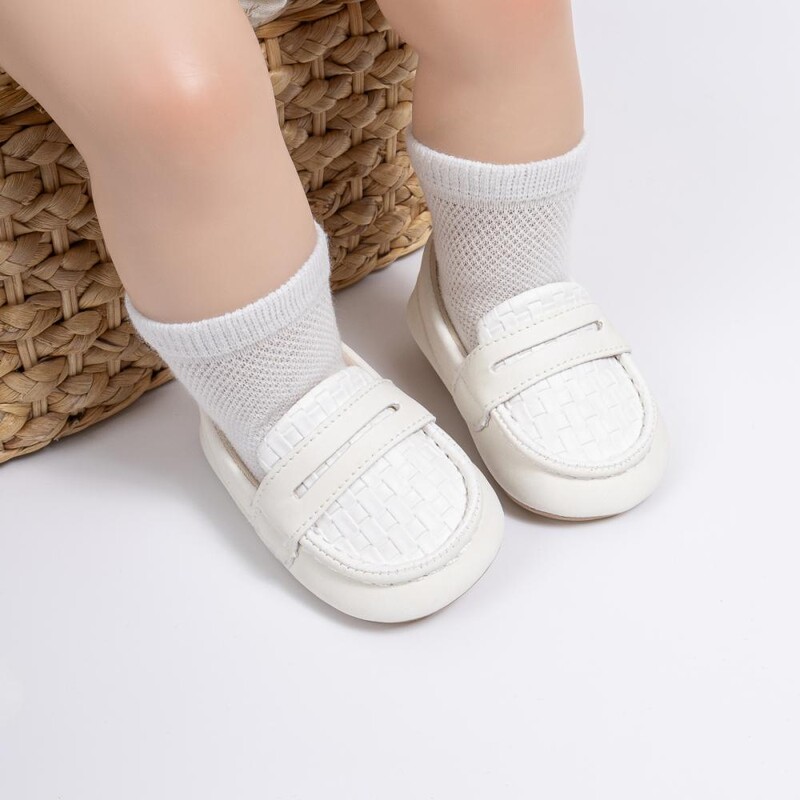 Retro Shallow Mouth újszülött hétköznapi cipők baba fiúknak lányoknak szett szájjal járó cipők csúszásgátló, légáteresztő babacipők