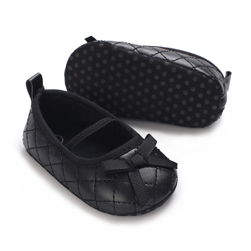 Jauki zīdaiņu lakādas pirmie staigāšanas apavi meitenēm 2024. gada zīdaiņa jaundzimušā pavasara rudens bantītes princeses kleita, neslīdoši apavi