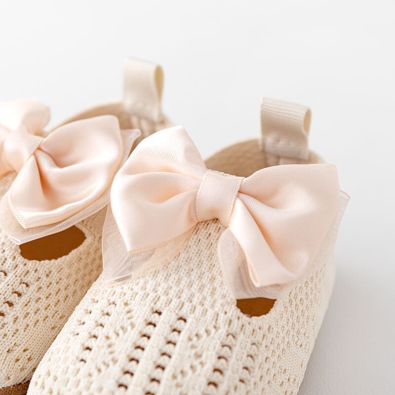 Zīdaiņu pavasara un rudens apavi Mīlīgs tauriņš mazai meitenei 0–9–18 mēn. zīdaiņu apavi Mīksta, elpojoša, augstas kvalitātes pretslīdes zole