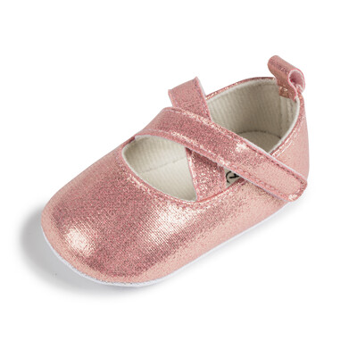 Sonsage vienkrāsains, sekla mutes apavi zīdaiņu pastaigu apaviem Mīkstas bantes, mīkstas ādas princešu apavi Viegli elpojoši apavi mazuļiem