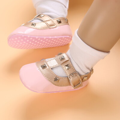 HAIZHIW 0-18 μηνών Sweet Newborns Fashion Μονόχρωμα παπούτσια Casual Παπούτσια Princess Αθλητικά παπούτσια με μαλακή σόλα 0-18 M Παπούτσια περπατήματος