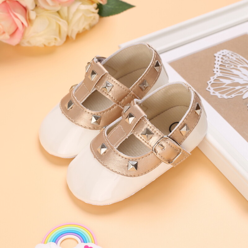 HAIZHIW 0-18 μηνών Sweet Newborns Fashion Μονόχρωμα παπούτσια Casual Παπούτσια Princess Αθλητικά παπούτσια με μαλακή σόλα 0-18 M Παπούτσια περπατήματος