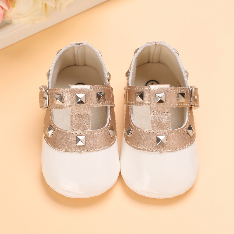HAIZHIW 0-18 μηνών Sweet Newborns Fashion Μονόχρωμα παπούτσια Casual Παπούτσια Princess Αθλητικά παπούτσια με μαλακή σόλα 0-18 M Παπούτσια περπατήματος