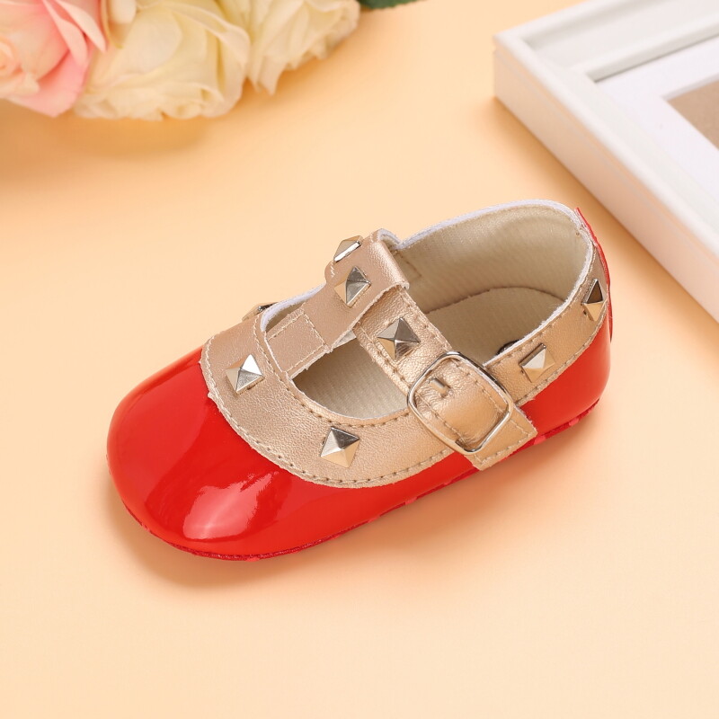 HAIZHIW 0-18 μηνών Sweet Newborns Fashion Μονόχρωμα παπούτσια Casual Παπούτσια Princess Αθλητικά παπούτσια με μαλακή σόλα 0-18 M Παπούτσια περπατήματος