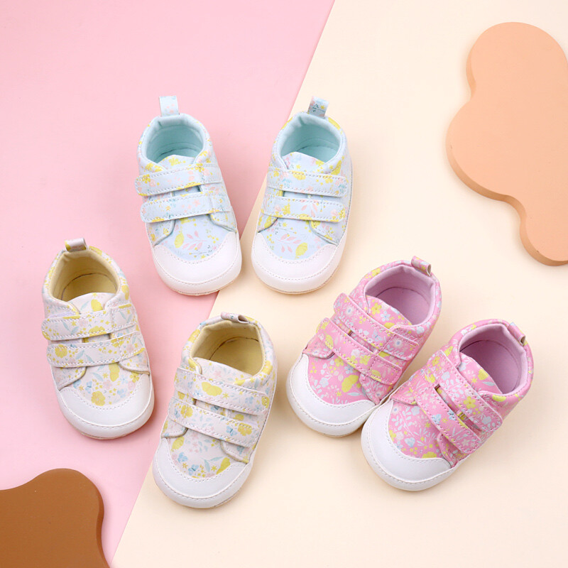 Zīdaiņu apavi, mīkstas PU augstas kvalitātes kedas 0–9–18 mēnešiem mazuļiem, zēniem un meitenēm brīvā dabā pirmsstaigāšanas apavi 2024. gada modes BYQ3242