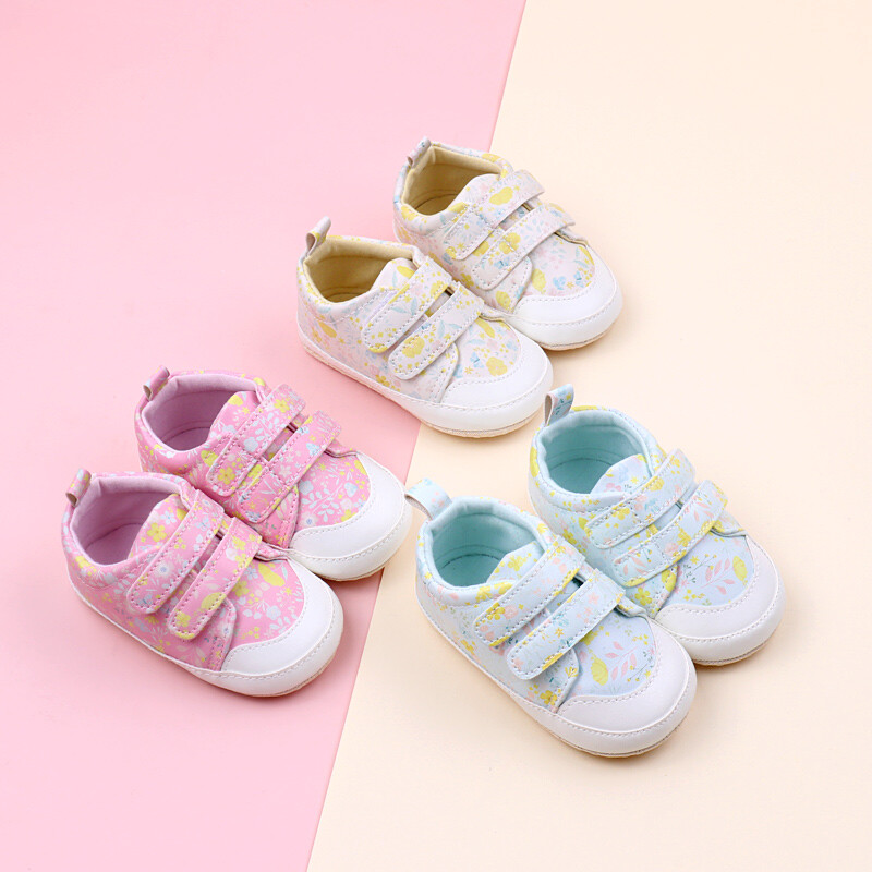 Zīdaiņu apavi, mīkstas PU augstas kvalitātes kedas 0–9–18 mēnešiem mazuļiem, zēniem un meitenēm brīvā dabā pirmsstaigāšanas apavi 2024. gada modes BYQ3242