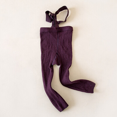 Βρεφικά και νηπιακά στενά παντελόνια με ραβδώσεις Ζαρτιέρες μπουφάν Πλεκτά στενά παντελόνια Καλσόν ζεστές κάλτσες 8 χρωμάτων