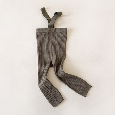 Βρεφικά και νηπιακά στενά παντελόνια με ραβδώσεις Ζαρτιέρες μπουφάν Πλεκτά στενά παντελόνια Καλσόν ζεστές κάλτσες 8 χρωμάτων