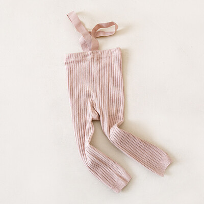 Βρεφικά και νηπιακά στενά παντελόνια με ραβδώσεις Ζαρτιέρες μπουφάν Πλεκτά στενά παντελόνια Καλσόν ζεστές κάλτσες 8 χρωμάτων