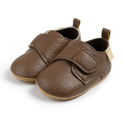 Νέα ρετρό δερμάτινα βρεφικά παπούτσια Κλασικά πολύχρωμα Βρεφικά παπούτσια casual αγόρια για κορίτσια Αντιολισθητικό πάτο από καουτσούκ Ανοιξιάτικο Πρώτη περιπατητή για βρέφη