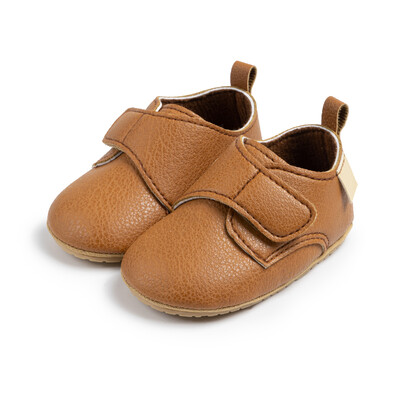 Νέα ρετρό δερμάτινα βρεφικά παπούτσια Κλασικά πολύχρωμα Βρεφικά παπούτσια casual αγόρια για κορίτσια Αντιολισθητικό πάτο από καουτσούκ Ανοιξιάτικο Πρώτη περιπατητή για βρέφη