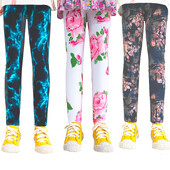 Παιδικά Παντελόνια Άνοιξη Καλοκαίρι Παιδικά Ρούχα Βρεφικά Κορίτσια Λεπτά στενά παντελόνια Γλυκά φλοράλ κολάν για κορίτσια