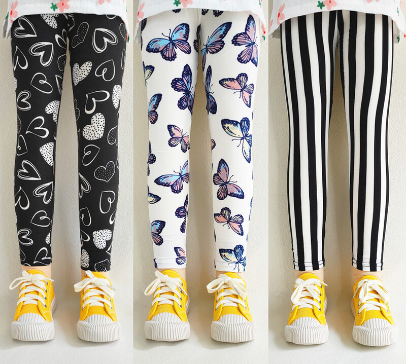 Παιδικά Παντελόνια Άνοιξη Καλοκαίρι Παιδικά Ρούχα Βρεφικά Κορίτσια Λεπτά στενά παντελόνια Γλυκά φλοράλ κολάν για κορίτσια