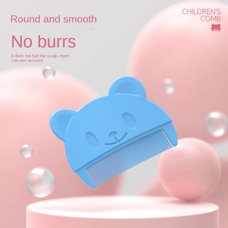 Bērnu matu birste zīdaiņu augļa galvas tauku tīrīšanas birste jaundzimušo mīksto matu ķemmes silikona galvas masieris mazuļa kopšanas piederumiem