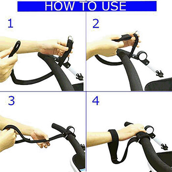Предпазна каишка за бебешка количка Противохлъзгаща се Аксесоари за бебешка количка Защитен предпазен колан без катарама Въже за дърпане на детска ръка