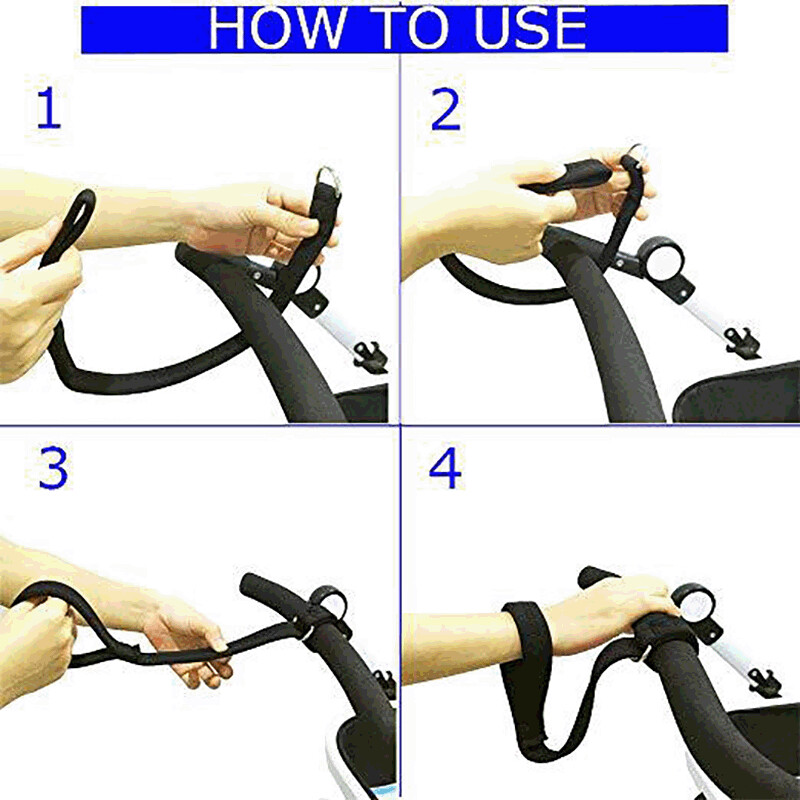 Bērnu ratiņu drošības plaukstas siksna Pretslīdēšana Bērnu ratiņu piederumi Aizsargjosta bez sprādzes Bērnu rokas vilkšanas virve