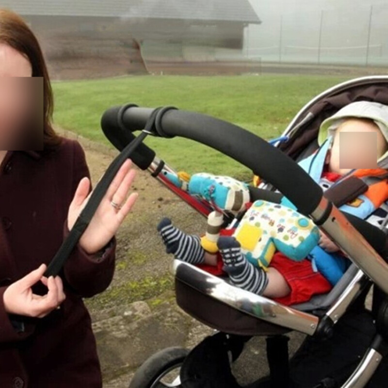 Bērnu ratiņu drošības plaukstas siksna Pretslīdēšana Bērnu ratiņu piederumi Aizsargjosta bez sprādzes Bērnu rokas vilkšanas virve