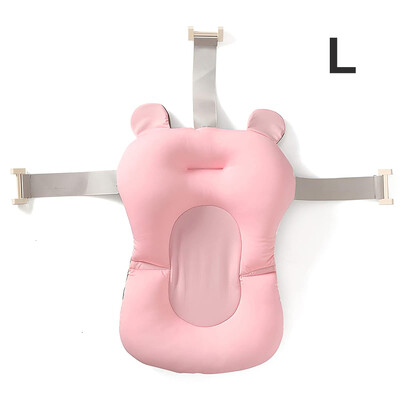 Babakád alátét Állítható fürdőkád alátámasztó ülésszőnyeg zuhanypárna Újszülött összecsukható babakád ülés Úszó biztonsági vízpárna