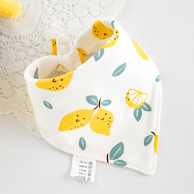 Zīdaiņu priekšautiņi Kokvilnas jauka dzīvnieku apdruka ar siekalu dvieli bandānas priekšautiņi jaundzimušajiem, zobu šķilšanās, priekšautiņš Unisex barošanas priekšauts zēnam meitenei