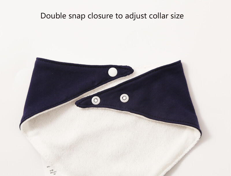 Trijų dalių kūdikio seilių rankšluostis, vaikiškas seilinukas, berniukų ir mergaičių trikampis rankšluostis, Seilinukai; Burp audinys; Dribsniai