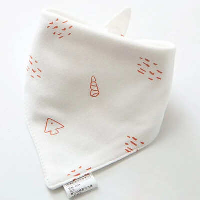 Bērnu priekšautiņi Kokvilna Bērnu barošanas priekšauts Trīsstūris Jauki zīdaiņu priekšautiņi Meitenes zēni Multfilma Barošana Šalle Priekšautiņu apkakles Priekšautiņu atraugas audums