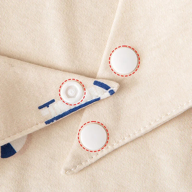 Bērnu priekšautiņi Kokvilna Bērnu barošanas priekšauts Trīsstūris Jauki zīdaiņu priekšautiņi Meitenes zēni Multfilma Barošana Šalle Priekšautiņu apkakles Priekšautiņu atraugas audums