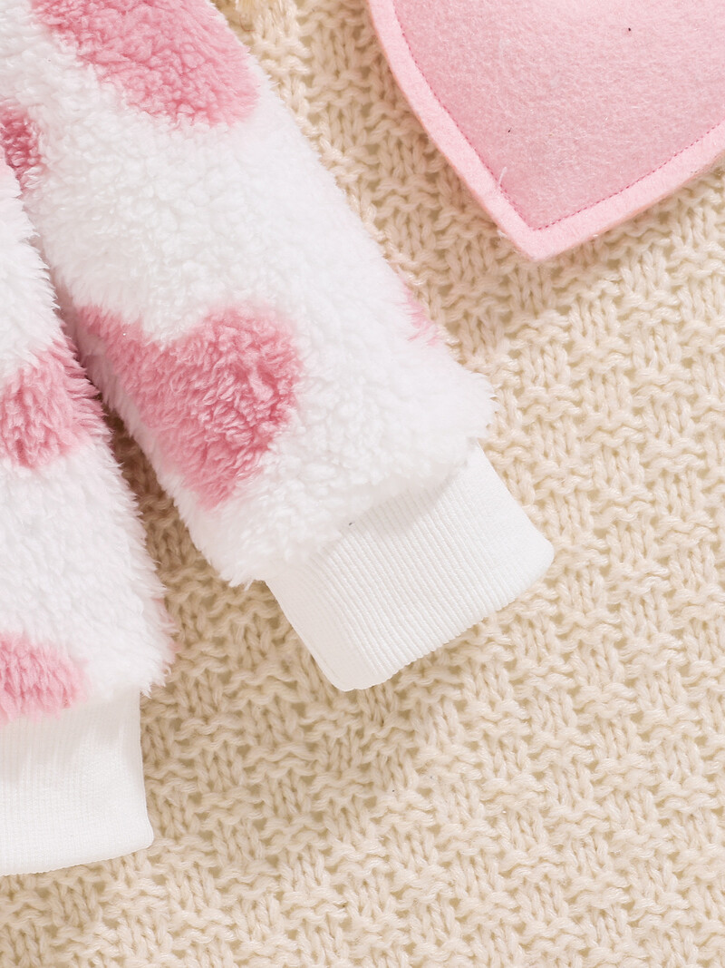 Mergaičių mielas rudeninis ir žieminis storas gobtuvas vaikiškas patogus laisvalaikio džemperis