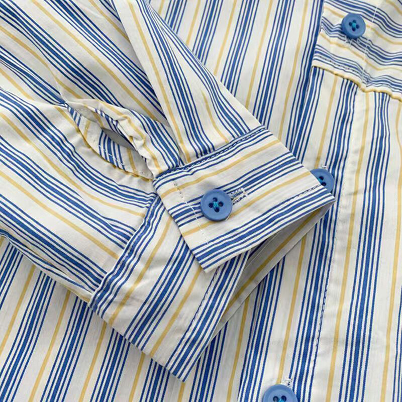 IENENS Bērnu krekls Apģērbs Pavasara plānas blūzes Apģērbs Zīdaiņu rūtaini Kokvilnas Topi 1 2 3 4 gadi Bērnu krekls ar garām piedurknēm