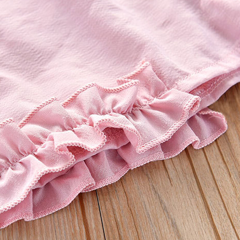 Humor Bear NAUJAS mergaičių drabužių rinkinys be rankovių, vasariniai ledai, marškinėliai + kelnės, 2 vnt., kostiumas, mažylis, vaikiški drabužiai