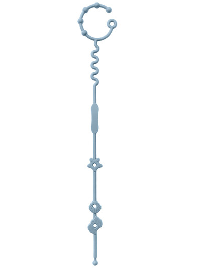 Jaunas silikona zobu rotaļlietas, kas paredzētas Teether, regulējamas multfilmu knupīšu ķēdītes, bērnu knupīšu turētājs, ratiņu aksesuāri.