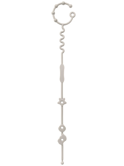 Jaunas silikona zobu rotaļlietas, kas paredzētas Teether, regulējamas multfilmu knupīšu ķēdītes, bērnu knupīšu turētājs, ratiņu aksesuāri.