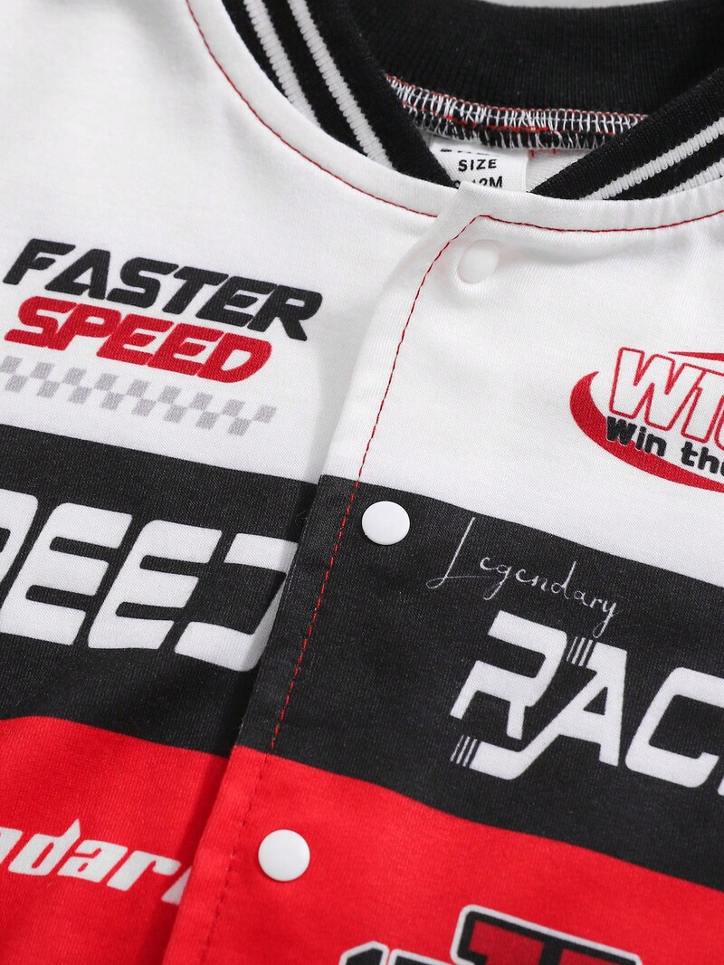 Pavasario ir rudens mažylių mados tendencijos gatvės laisvalaikio atostogų striukė kratinys su raidėmis margintas paltas