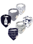 6 vnt Seilinukas kūdikių maitinimui iš medvilnės burnos vandens rankšluostis Dvisluoksnis minkštas Patogus reguliuojamo dydžio aksesuarai 0-3 Y