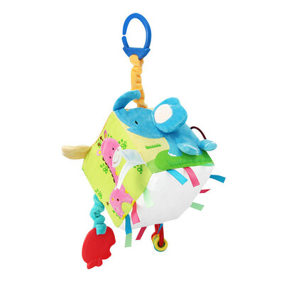 Ankstyvasis mokomasis minkšto audinio kubas kūdikių audiniams, veikla, peizažas, audinio blokas kūdikiui 0 12 mėnesių Barškučiai Mobilieji Muzikiniai žaislai