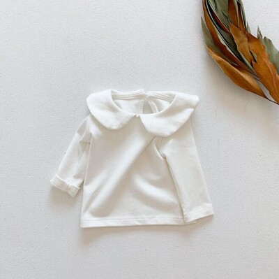 Μακρυμάνικο μπλουζάκι για κοριτσάκι 2024 Βρεφικό καρό λουλουδάτο μπλουζάκι για βρεφικά ρούχα Κορίτσια πουκάμισο με κάτω φθινόπωρο