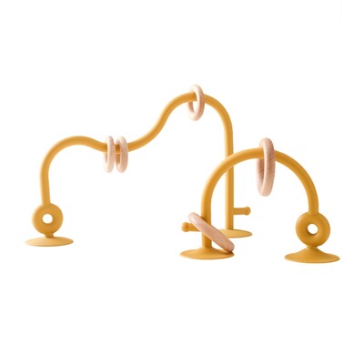 Kūdikių žaislas, silikonas, mokomieji žaislai kūdikiams Montessori žaislų dantukų dygimo takelis, labirintas medinis kalnelių karoliukas, kūdikių aksesuaras