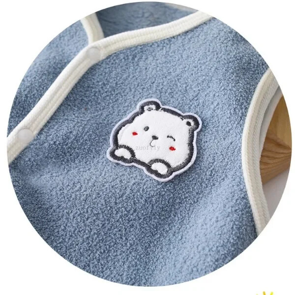 Vaikiški pavasariniai viršutiniai drabužiai Liemenė Vaikiška liemenė berniukui Mergaitei Storas aksominis pamušalas Šilti švarkai Liemenė kūdikiui rudeniniai pliušiniai drabužiai