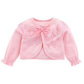 Medvilninis naujagimio paltukas mergaičių lankelis nėriniai Princesės kūdikių paltas Vestuvių gimtadienio vakarėlis Mažylių mergaičių viršutiniai drabužiai